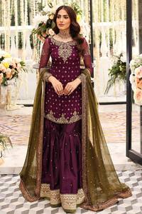 Vêtements pakistanais tendance, tenue de soirée 3 pièces, robes de soirée, tissu de qualité supérieure, options personnalisées ornées - Product Image 5