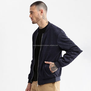 Nardon Apparel OEM personnalisé hiver Vintage école collège hommes Varisty vestes manteau laine Letterman Crop Varsity veste homme - Product Image 3