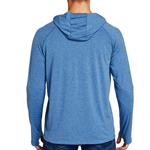 Hoodie de pêche à manches longues imperméable UPF 50 en polyester 100% - Service OEM personnalisé, séchage rapide, léger, facile à laver - Product Image 5