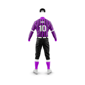 High Quality Custom Logo Breathable Plus Size BRG <b>Baseball</b> Uniform <b>Set</b> 100% Polyester Sportswear with Customized Team Wear - Product Image 6