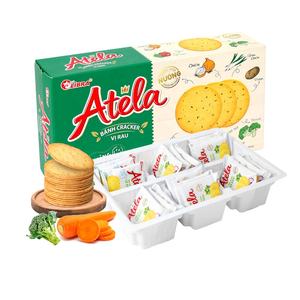 LIBRA ATELA VEGETAL 150g Sabor Vegetal Thin Cracker FMCG Comida de Vietnam Dulce Sabor Salado Galletas FMCG Precio Competitivo - Product Image 2