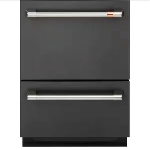 เครื่องล้างจานแบบ 24 ช่อง รุ่น Matte Black Built-in Double Drawer ดีไซน์ทันสมัยและเพรียวบาง - Product Image 1