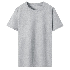 Camisetas de Hombre al por Mayor, Personalizadas, de Algodón Grueso, Cuello Redondo, Estilo Urbano, Deportivo, Vintage, con Logotipo Impreso Personalizado, Color Sólido - Product Image 5