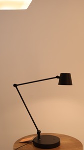 Minimalist Black Metal Desk Lamp Adjustable Arm Cone Shade E27 LED Reading Room Table <b>Light</b> - Product Image 2