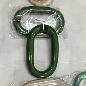 ขายส่งของตกแต่งผนังแบบโซ่เชื่อมต่อทำจากเรซิ่นใสที่เป็นมิตรกับสิ่งแวดล้อมและปรับแต่งได้ - Product Image 5