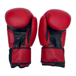 Harry Johnson Boxing <b>Gloves</b> Red Leather for Wrist Closure Unisex Adults Full Finger Breathable Training Gear 2026 Latest - Product Image 5
