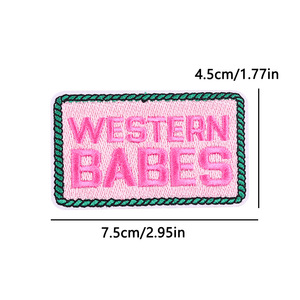 Patch brodé personnalisé en coton, sans MOQ, pour casquette de camionneur, à thermocoller, pour équipe sportive, religieux (Jésus) - Product Image 2