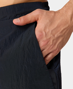 Pantalones Cortos Deportivos de Secado Rápido para Hombre, Color Sólido, de Calidad Premium, con Bolsillos, Cintura con Cordón, Largo Medio, Tejido de Poliéster, Ajuste 2026, en Oferta - Product Image 5