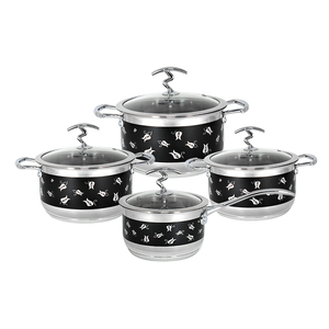 Versatile Non Stick Cooking <b>Set</b> Featuring Premium Granite Coated Pots Frying <b>Pans</b> Sauce <b>Pans</b> And <b>Steamers</b> Durable Aluminum - Product Image 1