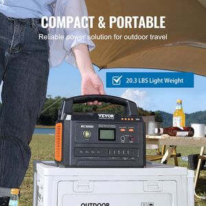 Générateur solaire portatif de 999Wh 1000W avec la centrale électrique de 12 ports de charge - Product Image 6