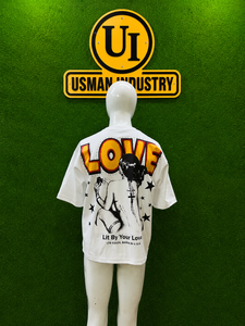 Camiseta Personalizada con Logotipo Estampado en Serigrafía Frontal, Cuello Redondo, Lavado Ácido, Hombros Caídos, Poliéster/Algodón, Corte Ajustado, Transpirable, para Hombre - Product Image 6