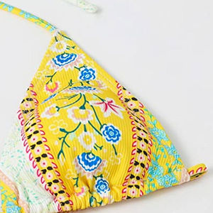 Conjunto de Bikini con Braguita, Sin Varillas, Transpirable, Ecológico, con Logotipo Personalizable en la Parte Delantera, Secado Rápido, Talla Grande, Venta al Por Mayor - Product Image 6