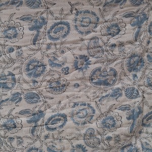 Wholesale Organic Eco-Friendly Handmade Reversible 100% Cotton Luxury <b>Quilt</b> with Hand Block Printed Design From Rajasthan - Product Image 5
