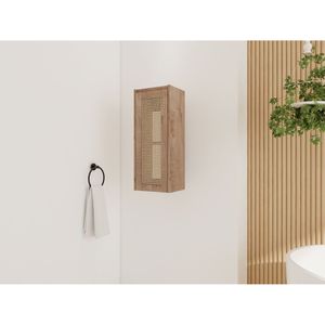 12\" Soft Close Doors Bathroom Side Cabinet with Float Mounting Design <b>Wall</b> <b>Storage</b>-KD Packing - Product Image 3