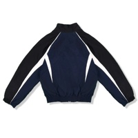 Veste coupe-vent respirante à col montant et fermeture éclair en nylon, légère, grande taille, pour homme, idéale pour le sport d'été