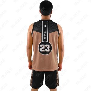 Conjunto deportivo de baloncesto de verano BSCI de alta calidad personalizado, camiseta transpirable y pantalones cortos de talla grande, uniforme de baloncesto - Product Image 3
