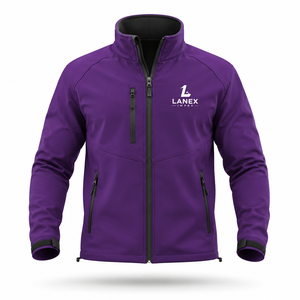 Custom Men's Softshell Jacket Waterproof Windproof Outdoor <b>Work</b> Jacket <b>Fleece</b> Lined OEM ODM Private Label Manufacturer Supplier - Product Image 1