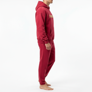 Custom Streetwear Tracksuit Manufacturer 100% Cotton Hoodie Sweatpants <b>Set</b> OEM ODM - Product Image 5