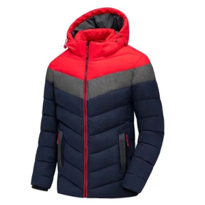 Veste matelassée pour homme, vêtement d'extérieur isolant pour l'hiver, coupe confortable pour un usage quotidien - Product Image 1