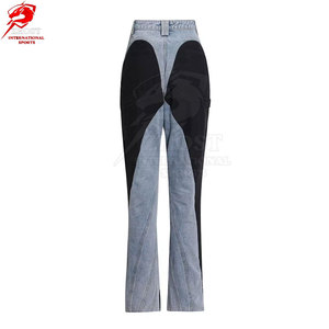 Ensemble assorti de veste et pantalon en jean pour femme de qualité supérieure, coupe confortable, tissu durable et style décontracté moderne - Product Image 4