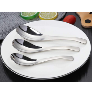 Cuillère à soupe classique en acier inoxydable, artisanat de haute qualité, mini-cuillère artisanale à prix imbattable - Product Image 2