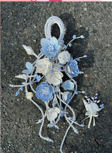 Ramo de Flores de Conchas Marinas Hecho a Mano en Vietnam, Decoración para Ceremonia de Boda en la Playa, Tema Náutico, Suministro al por Mayor para Exportación - Product Image 4