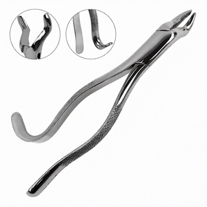 Forceps d'extraction dentaire # Forceps d'extraction dentaire 210H pour 3ème molaire supérieure, en acier inoxydable, instrument chirurgical d'extraction dentaire - Product Image 3