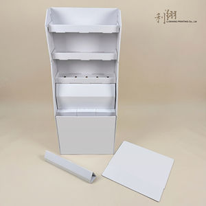 Expositor de Cartón Impreso Li-Shang, 125 cm de Altura, Reciclable, Impresión Offset a Cuatro Colores, Diseño Personalizado - Product Image 2