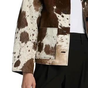 Colección de Invierno, Chaqueta de Cuero Vacuno para Mujer, Diseño Personalizado, la Mejor Calidad, Cómoda de Usar, Chaqueta de Cuero Vacuno para Mujer - Product Image 6