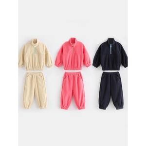 Conjunto de Ropa de Invierno Coreana OZKIZ para Niños de 2 a 6 Años, Conjunto de 2 Piezas de Pantalones de Terciopelo para Niños al por Mayor - Product Image 1