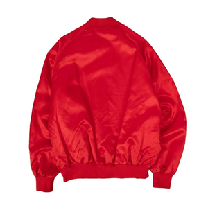 เสื้อแจ็คเก็ตเบสบอลพรีเมียมแบบ Letterman สำหรับโรงเรียน/วิทยาลัย แขนผ้าฝ้าย ปักลายตามสั่ง ปลายแขนแบบริบ กันน้ำ - Product Image 2