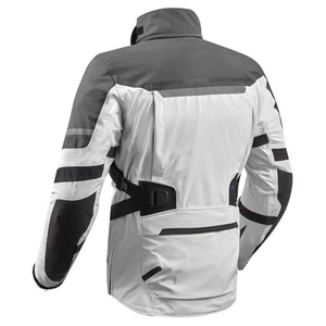 Chaquetas de Motocicleta Run Apparel, Manga Larga, Color Blanco y Gris, Chaqueta de Motociclista Resistente al Viento para Todas las Estaciones, Ropa Textil para Motociclistas - Product Image 5