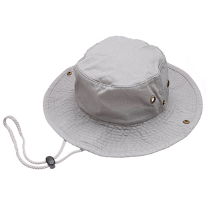 Custom Summer Outdoor Boonie Hunting Fishing Safari Bucket <b>Sun</b> <b>Hat</b> with Adjustable Strap Large Brim Washed Bucket <b>Hat</b> for <b>Men</b> - Product Image 3