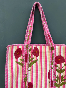 Nouveaux sacs fourre-tout en coton personnalisés et tendance pour femmes, grands sacs à main d'été et de printemps pour la plage et le shopping, avec fermeture éclair, sac à bandoulière - Product Image 3