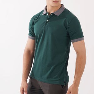 Nuevas camisetas polo para hombre 100% algodón piqué de manga corta para hombre y camiseta polo de diseño personalizado - Product Image 2