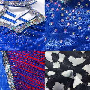 Ensemble d'uniformes de majorettes pour filles avec accents décoratifs et coupe confortable pour les événements scolaires et les défilés publics - Product Image 5