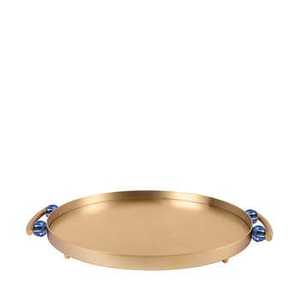 Exquisite Round Gold <b>Mirror</b> <b>Tray</b> Filigree Floral Border Decorative Metal Vanity <b>Tray</b> Luxury Cake Display Perfume Organizer - Product Image 5