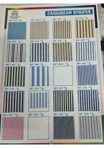 Tissu rayé uni de haute qualité pour chemises d'uniformes scolaires pour garçons et filles, matière textile à prix abordable - Product Image 4