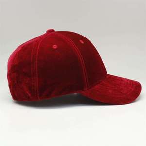 New Arrival Custom 6-Panel Adjustable <b>Baseball</b> <b>Cap</b> Soft Velour Fabric Breathable Waterproof Sports <b>Cap</b> with Printed Pattern - Product Image 2