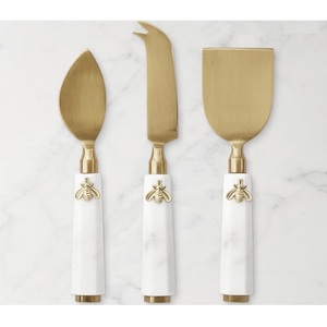High Quality Stainless Steel <b>Cheese</b> <b>Knife</b> <b>Set</b> With Resin Handle Spreader Essential Baking Pastry Tools Serving Fork Tableware - Product Image 4