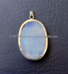 Venta caliente colgante de piedra lunar 925 joyería de plata colgante de piedra lunar hecho a mano junio piedra natal mamá regalos colgante de aniversario - Product Image 2