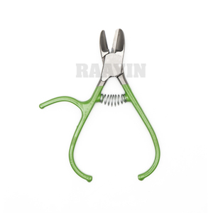 5 Inch DIY Fruit Harvest Clippers Industrial Grade Right Hand Anti-Slip PVC Soft Grip <b>Handle</b> Japan Stainless Steel Garden - Product Image 3