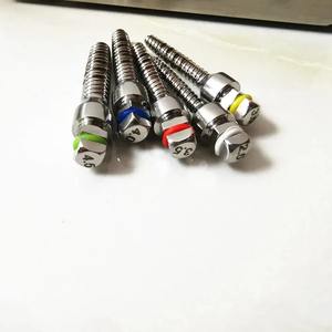 Kit de 5 instruments chirurgicaux dentaires en acier inoxydable pour implants dentaires : vis d'expansion osseuse et outils de compression - Product Image 3