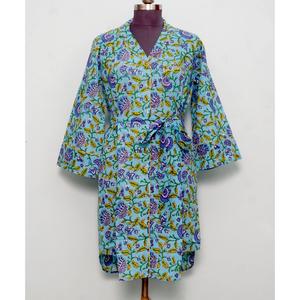 Chemise longue ajustable à col en V et boutons, imprimé floral vintage, en coton écologique respirant, style hip-hop, nouvelle collection pour soirée - Product Image 4