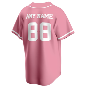Camiseta de Béisbol Personalizada con Malla, Camisa de Béisbol con Botones, Bordado en Tela Tackle Twill, Uniforme de Equipo con Nombre y Número, Sóftbol - Product Image 3