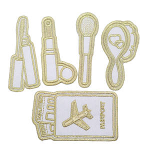 Custom Embroidered <b>Patch</b> <b>Sew</b> <b>On</b> Iron <b>On</b> Clothing Badge for Apparel Hats Bags with 3D Puff Logo Heat Press Design Wholesale - Product Image 4