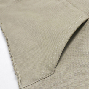 Sweat à capuche unisexe en molleton épais 100% coton brodé, idéal pour l'hiver, fabriqué au Pakistan - Product Image 5