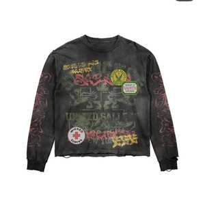 ชุดเสื้อยืดลำลองคุณภาพสูงสำหรับผู้ชาย ปี 2025 พร้อมกางเกงขาสั้นผ้าฝ้ายย้อมสีแบบระบายอากาศ รับทำโลโก้ตามสั่ง OEM ชุดฤดูร้อน - Product Image 2