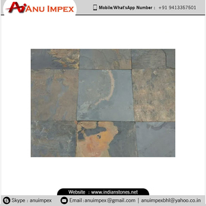 High Density California Gold <b>Slate</b> Stone Tiles for Strong Durable Flooring and Wall Cladding Use - Product Image 6