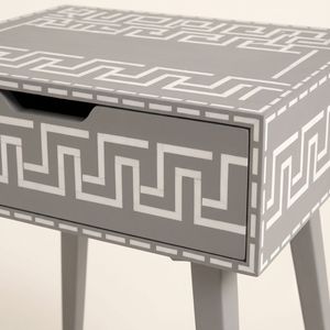 Luxury Bone Inlay Nightstand Modern Minimalist <b>Bedside</b> <b>Cabinet</b> Solid <b>Wood</b> Bedroom Furniture Storage Table - Product Image 5